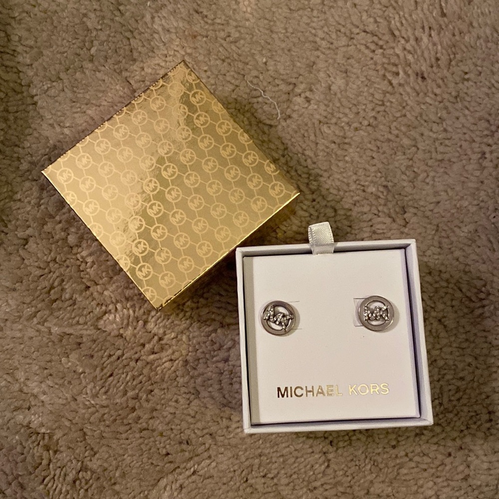 Michael Kors silver studs
